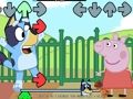 Gra FNF: Bluey kontra Świnka Peppa  w Internecie