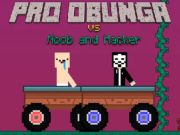 Gra Pro Obunga kontra Noob i Haker  w Internecie