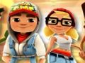 Gra Puzzle surferów metra  w Internecie