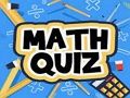 Gra Quiz matematyczny  w Internecie