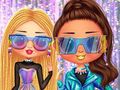 Gra BFF holograficzna futurystyczna moda  w Internecie