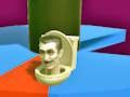 Gra Skibidi Toaleta Helix 3D  w Internecie
