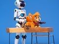Gra Kolorowanka: Robot i pies  w Internecie
