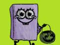 Gra Kolorowanka SpongeBob na Halloween  w Internecie