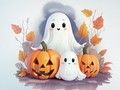 Gra Kolorowanka: Duchy Halloween  w Internecie