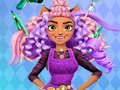 Gra Wyzwanie fryzurowe Clawdii Wolfgirl  w Internecie