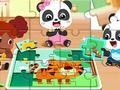 Gra Układanka: Mała Panda Zagraj w układankę  w Internecie
