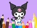 Gra Kolorowanka: Kuromi niesie torbę  w Internecie