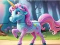 Gra Układanka: Magiczny Jednorożec Leśny  w Internecie