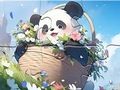 Gra Układanka: Koc Panda  w Internecie