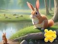 Gra Układanka: Królik I Wiewiórki  w Internecie