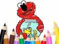 Gra Kolorowanka: Nowy przyjaciel Elmo  w Internecie
