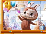 Gra Puzzle: Labubu to zima w Internecie