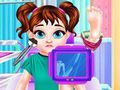 Gra Leczenie kontuzji narciarskich Baby Taylor  w Internecie