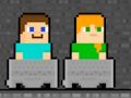 Gra Alex i Steve Miner – gra dla dwóch graczy  w Internecie