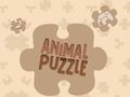 Gra Puzzle ze zwierzętami  w Internecie
