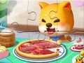 Gra Układanka: Pies od pizzy  w Internecie