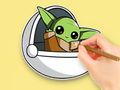 Gra Kolorowanka: Mistrz Yoda  w Internecie