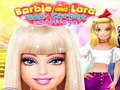 Gra Wyzwanie Barbie i Lary na czerwonym dywanie  w Internecie