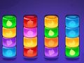 Gra Puzzle sortowania według kolorów cukierków  w Internecie