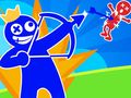 Gra Czerwone i niebieskie łamigłówki szpiegowskie Stickman 2  w Internecie