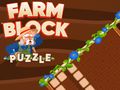 Gra Puzzle z blokami farmy  w Internecie
