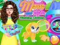 Gra Mama i Taylor piorą ubrania  w Internecie
