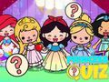 Gra Quiz dla dzieci: Quiz o księżniczkach  w Internecie