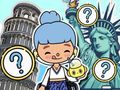 Gra Quiz dla dzieci: Podróże po świecie  w Internecie