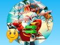 Gra Okrągłe puzzle Zbieraj śmieszne zdjęcia świąteczne  w Internecie