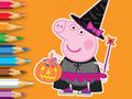 Gra Kolorowanka: Świnka Peppa Halloween w Internecie Gra Kolorowanka: Świnka Peppa Halloween w Internecie