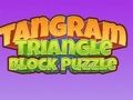 Gra Puzzle blokowe w kształcie trójkąta Tangram  w Internecie