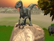 Gra Atak na miasto w symulatorze dinozaurów  w Internecie
