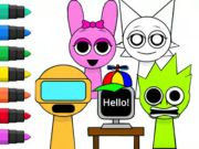 Gra Kolorowanka: Sprunki Incredibox  w Internecie