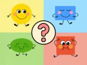 Gra Quiz dla dzieci: zabawa kształtami  w Internecie