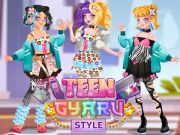 Gra Styl nastolatka Gyaru  w Internecie