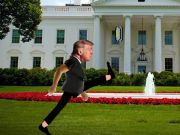 Gra Wyzwanie Trumpa Wobble Walk  w Internecie