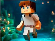 Gra Noobik Parkour w jaskini!  w Internecie