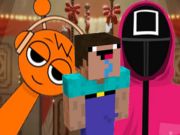 Gra Nextbots w Minecraft Squid Game Sprunki  w Internecie
