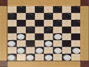 Gra Checkers dwóch graczy  w Internecie