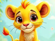 Gra Puzzle Jigsaw: Baby Simba  w Internecie