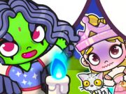 Gra Puzzle Jigsaw: Elphaba i Glinda  w Internecie