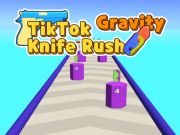 Gra Rush noża grawitacyjnego Tiktok  w Internecie