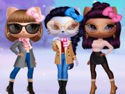 Gra Kitty Squad Winter Dress Up w Internecie