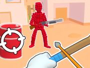 Gra Stickman Archer: strzelanie do strzał w czerwono  w Internecie