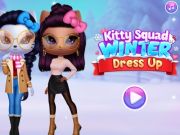 Gra Kitty Squad Winter Dress Up  w Internecie