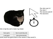 Gra Spinning Cat Clicker  w Internecie