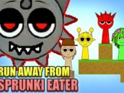 Gra Uciekaj od Sprunki Eater  w Internecie
