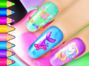 Gra Kolorowanka: Nail Art Salon  w Internecie