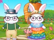 Gra Bunnies przygotowują się na Wielkanoc  w Internecie